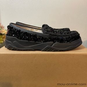 MOU Eskimo Sequin Loafers
